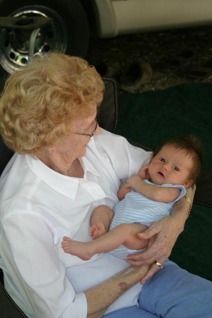 Ggrandmommy & Logan