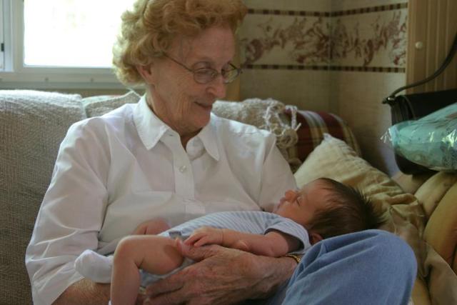Ggrandmommy and Logan
